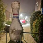 Noordwijk neemt reusachtige bowlingkegel in beslag na zorgen over veiligheid