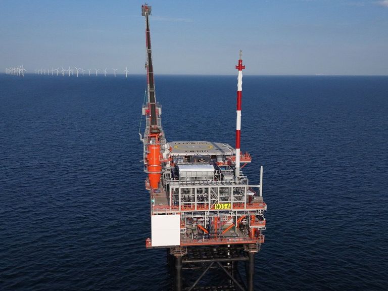ONE-Dyas start met gaswinning boven Schiermonnikoog na voltooiing onderzeese stroomkabel