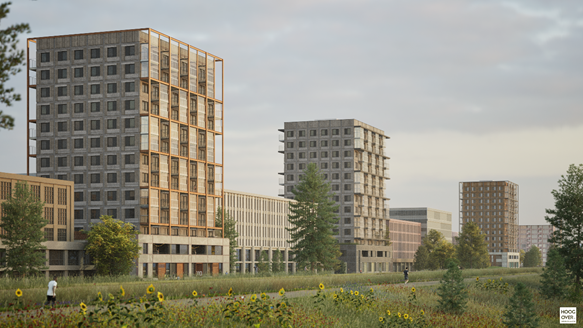 Rotterdam ontwikkelt 300 sociale huurwoningen in Merwehaven ondanks vertraging door beroepen bij Raad van State