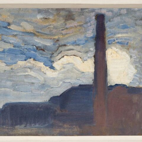 Singer Laren museum verwelkomt onbekend schilderij van Piet Mondriaan