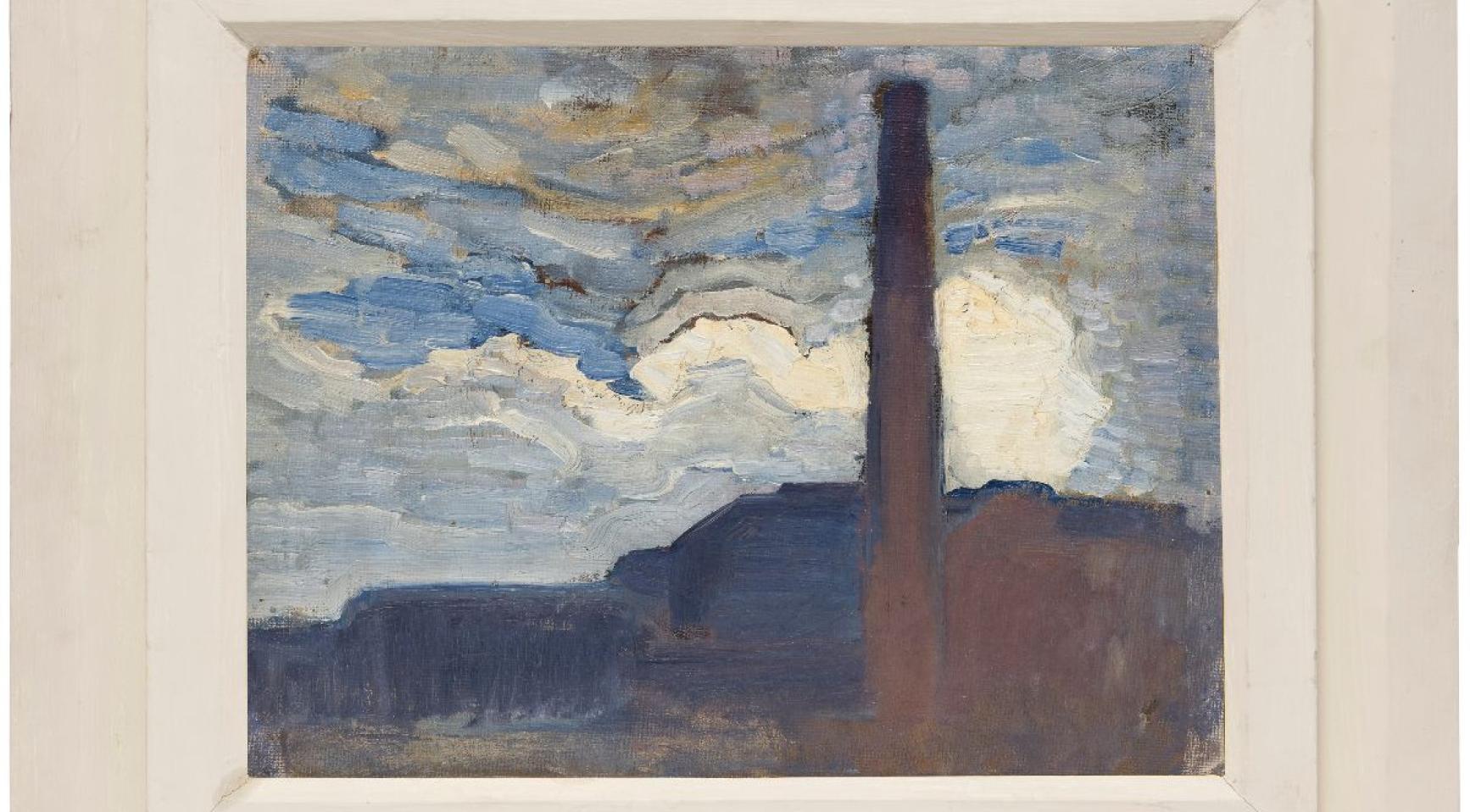 Singer Laren museum verwelkomt onbekend schilderij van Piet Mondriaan