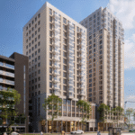 VanWonen start bouw van twee woontorens in Haagse Petroleumhaven met sociale en middenhuurwoningen