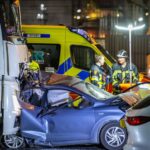 Zeven gewonden bij zwaar ongeluk op A15 nabij Spijkenisse, snelweg weer open