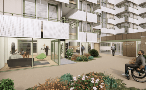 BAM en Havensteder verduurzamen 200 appartementen in Rotterdam, oplevering gepland voor januari 2027