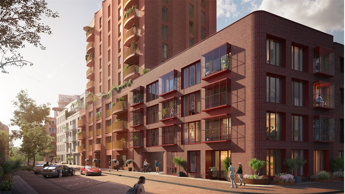 Blauwhoed en AM verkopen 174 middenhuurwoningen in Amsterdam-Noord