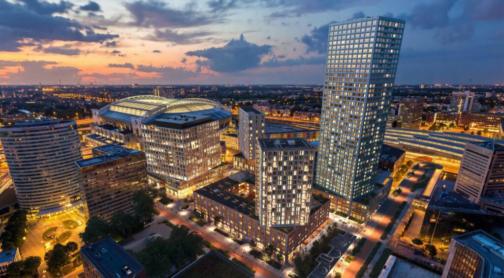 Bouw start binnenkort voor Amsterdamse buurt: 1.100 woningen en hoogste woontoren