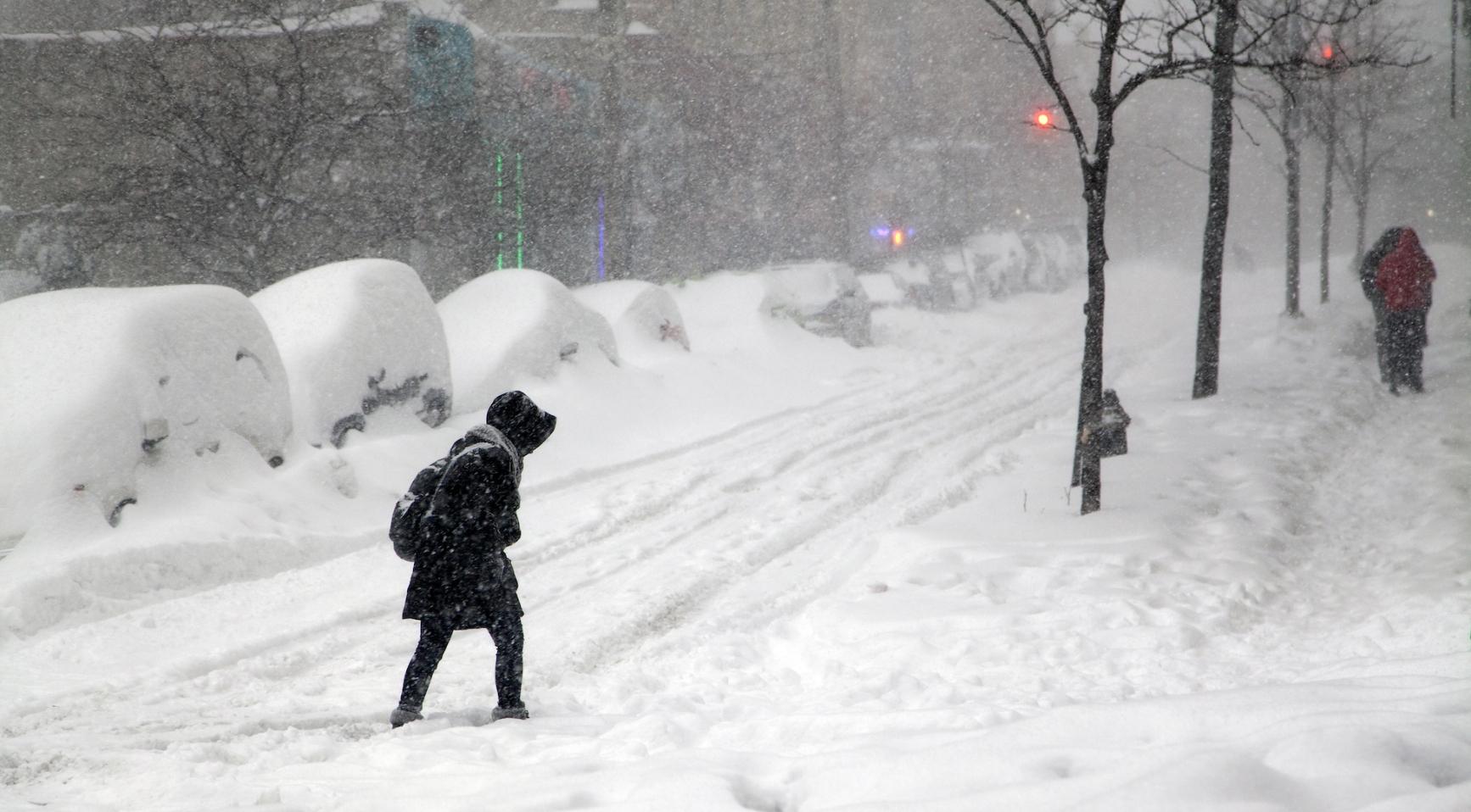 CNV vakbond: Meer dan 40% van de Nederlandse werknemers voelt zich onveilig tijdens het woon-werkverkeer in sneeuwstormen