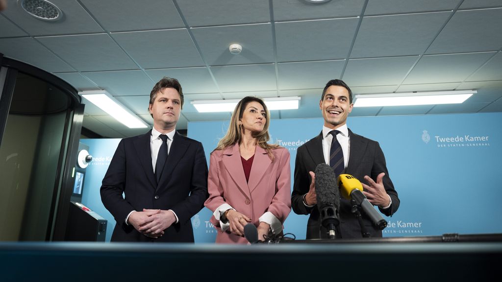 D66, VVD en CDA presenteren plannen en zoeken naar meerderheden