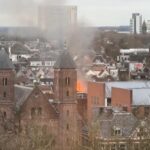 Gebouwen instorten na explosie in Utrecht; onzeker of er slachtoffers onder het puin zijn