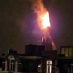 Grote branden verwoesten Vondelpark-kerk in Amsterdam, vuurwerkwinkel in Hillegom en sportschool in Groningen