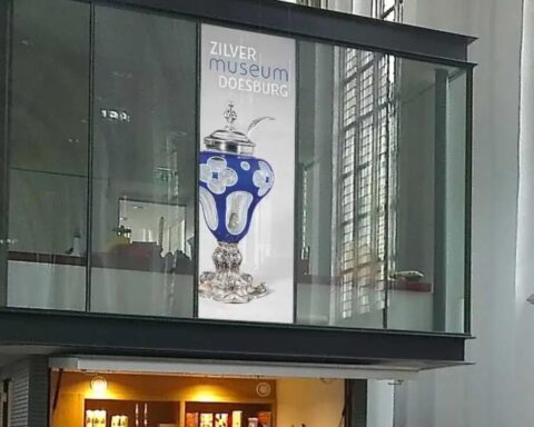 Hele collectie antiek zilver gestolen uit Zilvermuseum in Doesburg