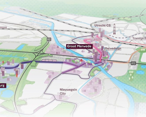 Nieuwe tramverbinding essentieel voor woningbouw in Rijnenburg en Groot Merwede