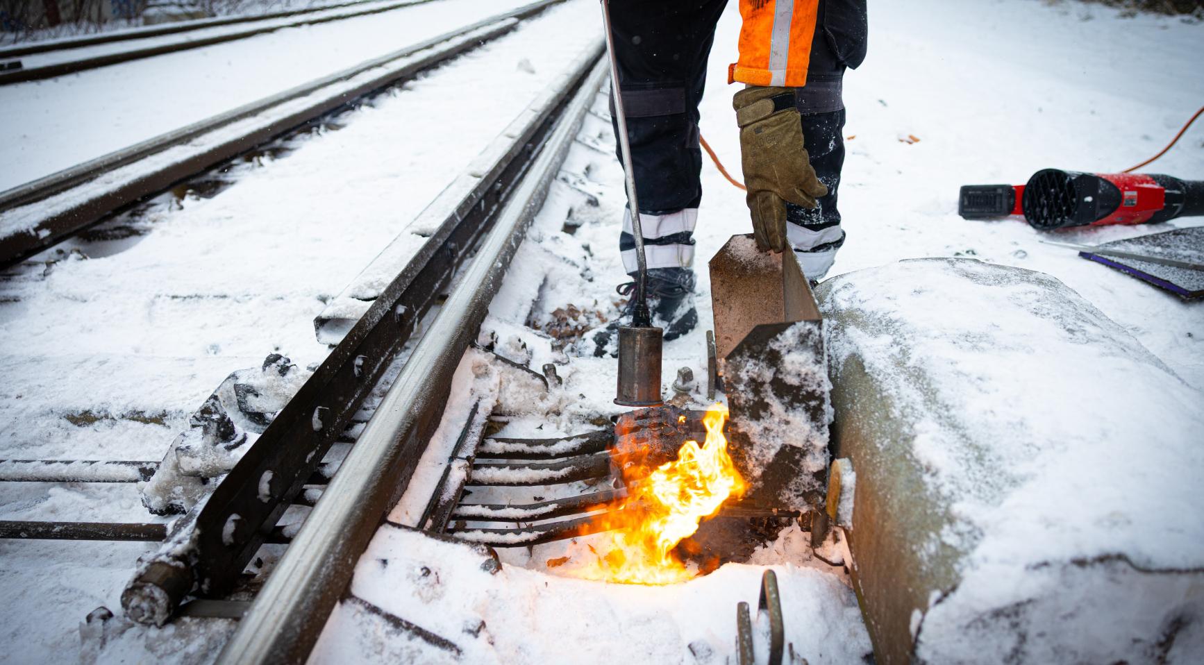 NS treinen rijden woensdag met een beperkt schema door sneeuwval