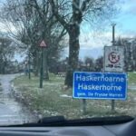 Plaatsnaamborden van Haskerhorne gestolen in Moerdijk na eindejaarsstunt