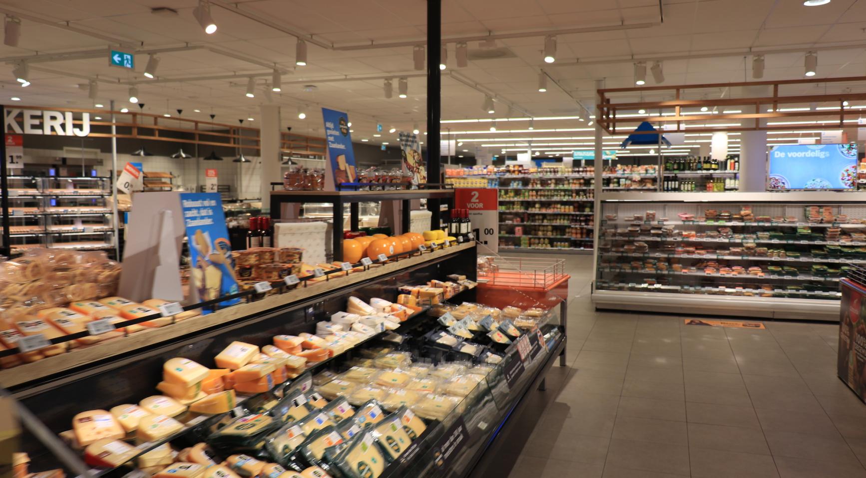 Supermarkten kampen met tekorten aan verse producten door sneeuwval en vertraagde leveringen