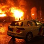 Twee jongeren aangehouden na brand in sporthal De Vlijt in Bedum