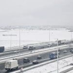Winterstorm stillegt alle vluchten op Schiphol, ongeveer 258 vluchten geannuleerd