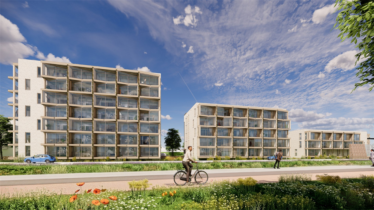 Woonbedrijf realiseert 86 betaalbare appartementen voor één- en tweepersoonshuishoudens in Veldhoven