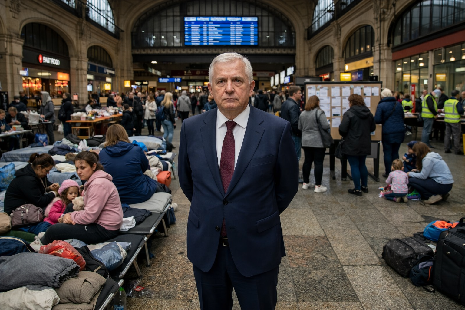Tsjechische parlementsvoorzitter ziet Oekraïense vluchtelingen als oorzaak van loondaling