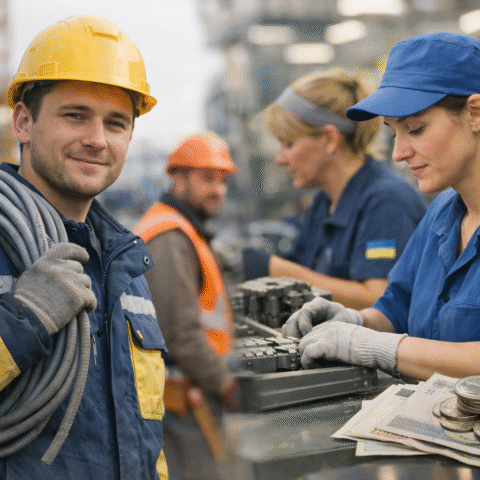 Oekraïners vormen economische zegen voor Polen en Tsjechië