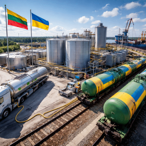 Litouwen wordt strategische hub voor Oekraïense bio-ethanol in EU-markt