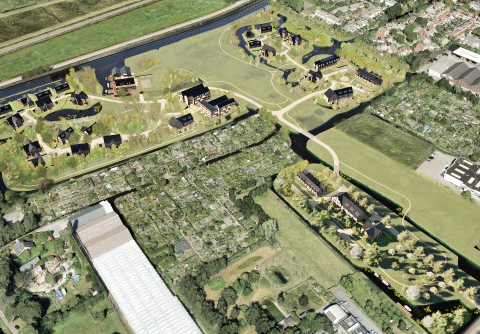 149 nieuwe woningen in Manpad, Heemstede, met 30% sociale huur en 36% betaalbare koopwoningen