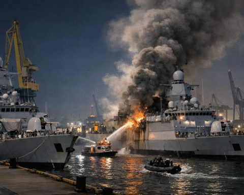 Sabotage aan Duitse oorlogsschepen in Hamburg wijst op Russische hybride oorlogvoering