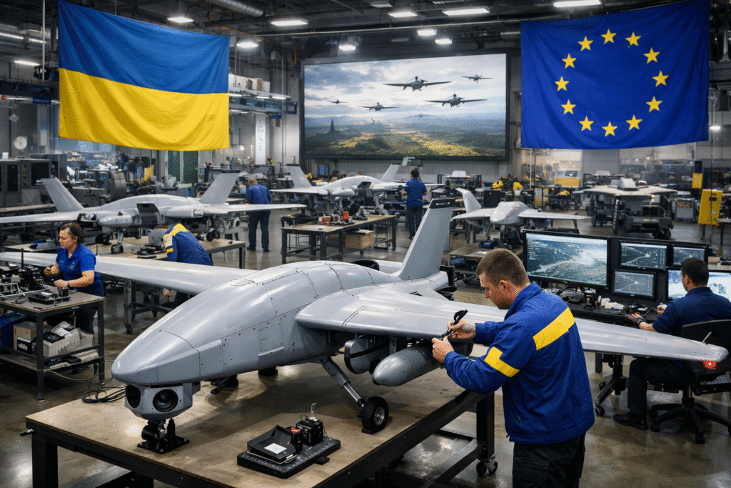 Oekraïense dronefabriek kan Europese defensie-industrie transformeren