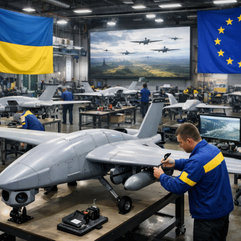 Oekraïense dronefabriek kan Europese defensie-industrie transformeren