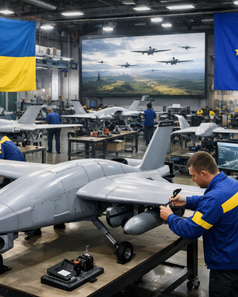 Oekraïense dronefabriek kan Europese defensie-industrie transformeren