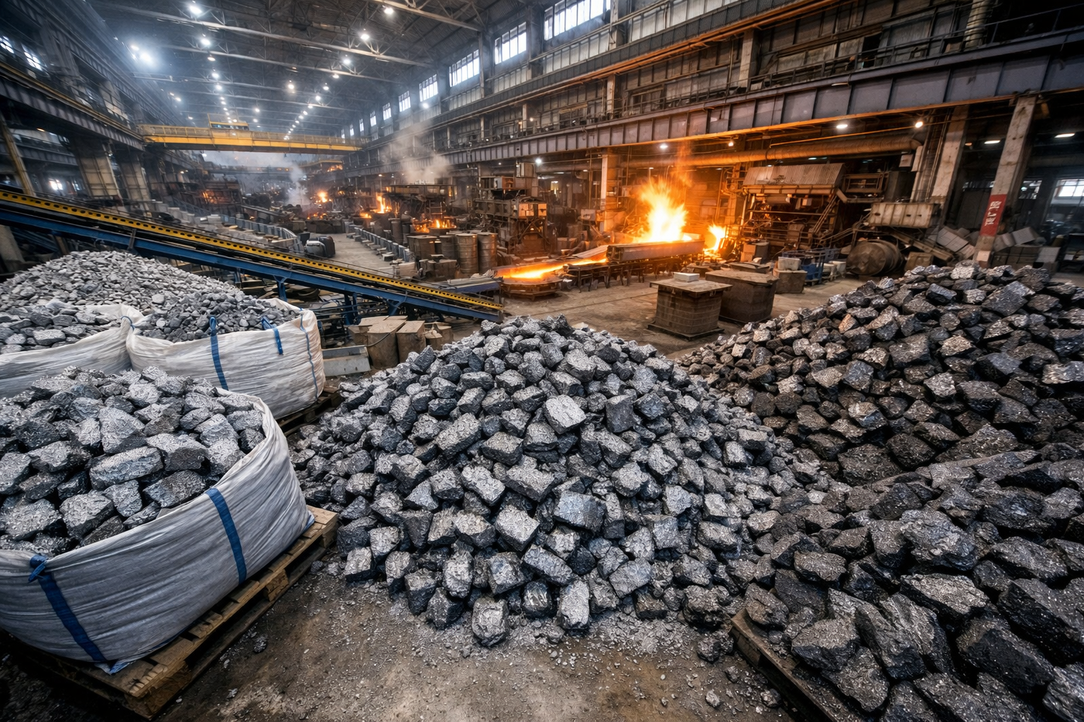 Oekraïense ferrolegeringen geven Europese staalindustrie nieuwe stabiliteit met 17% productiestijging