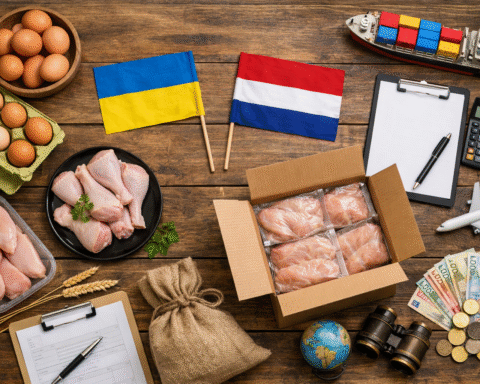 Oekraïense pluimvee-export groeit sterk: Nederland belangrijkste afnemer