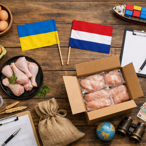 Oekraïense pluimvee-export groeit sterk: Nederland belangrijkste afnemer