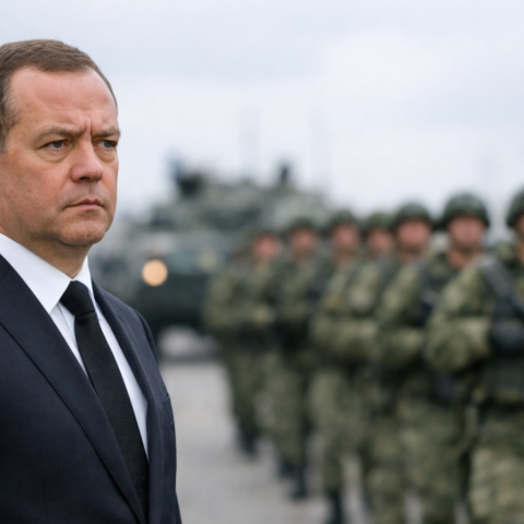 Medvedev dreigt EU met militair binnenvallen 'zonder visum' na Kallas' plan tegen Russische militairen
