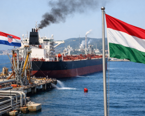 Hongarije wendt EU-regels aan voor Russische olie-import via Kroatische zeehavens