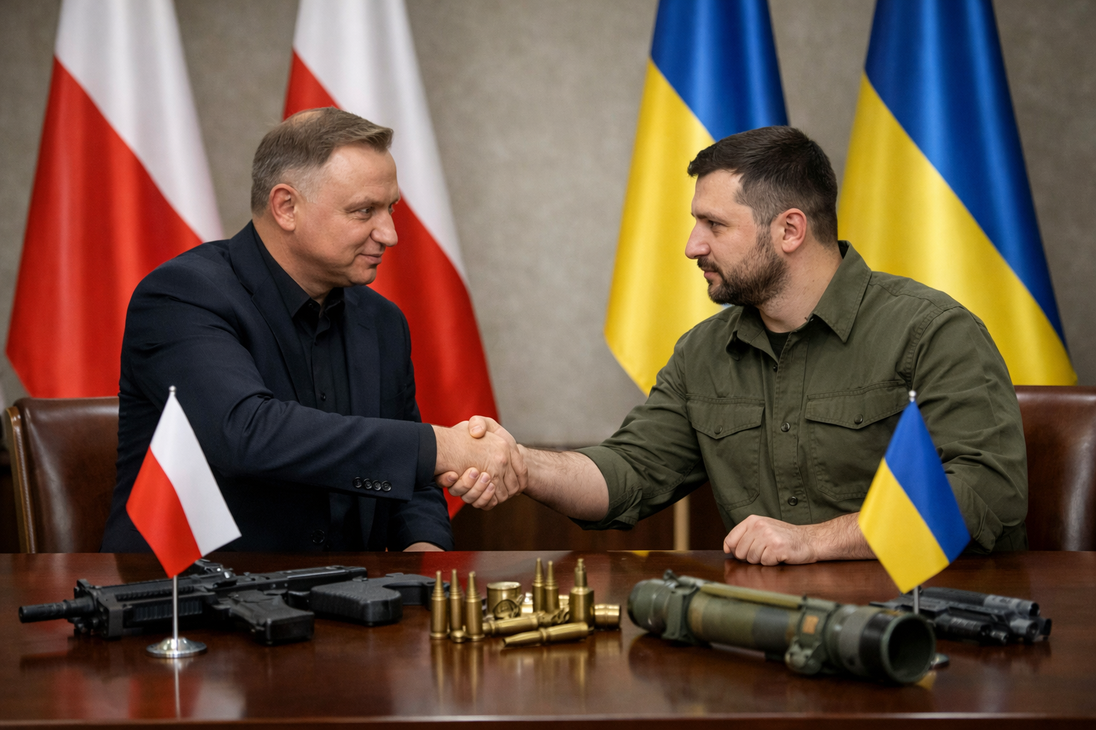 Polen en Oekraïne sluiten historisch akkoord voor gezamenlijke wapenproductie