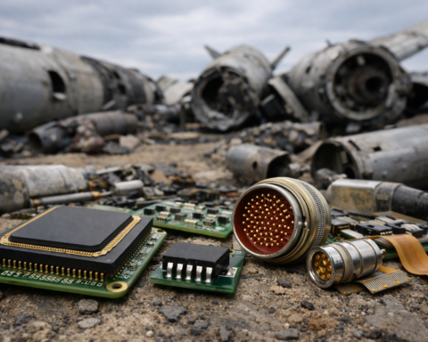 Zwitserse microchips en connectoren gevonden in honderden Russische raketten en drones