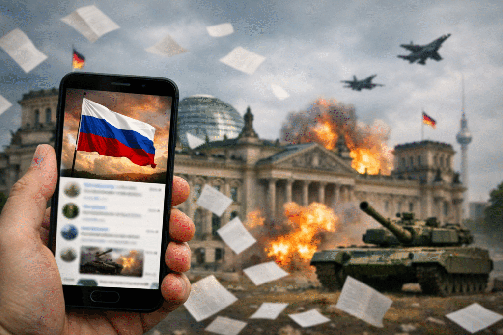 Russische propaganda overspoelt Duitse Telegram-kanalen met 6,3 miljoen volgers
