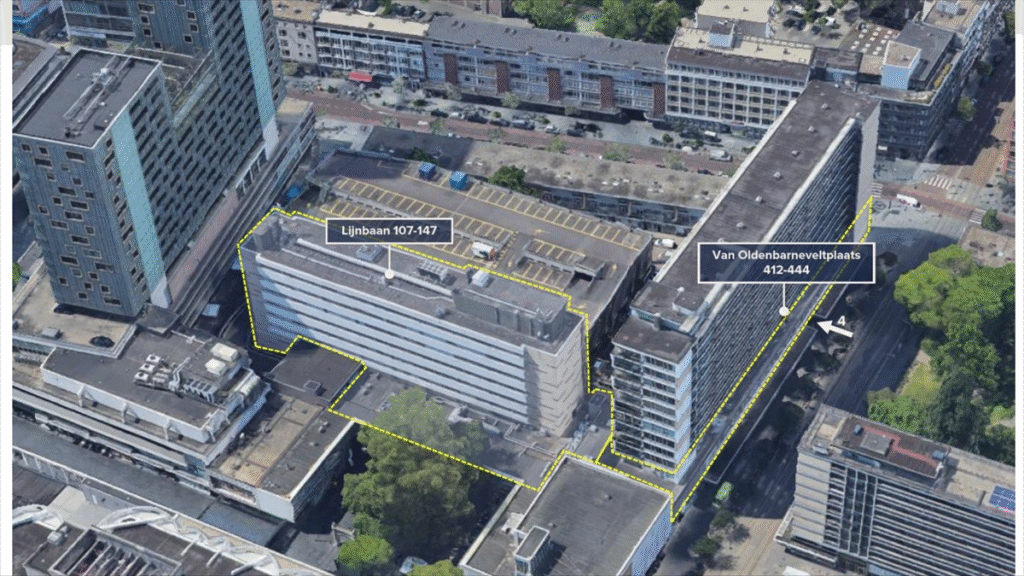 A1 Vastgoed koopt kantoorpanden op Lijnbaan in Rotterdam met 9.300 m2 oppervlakte