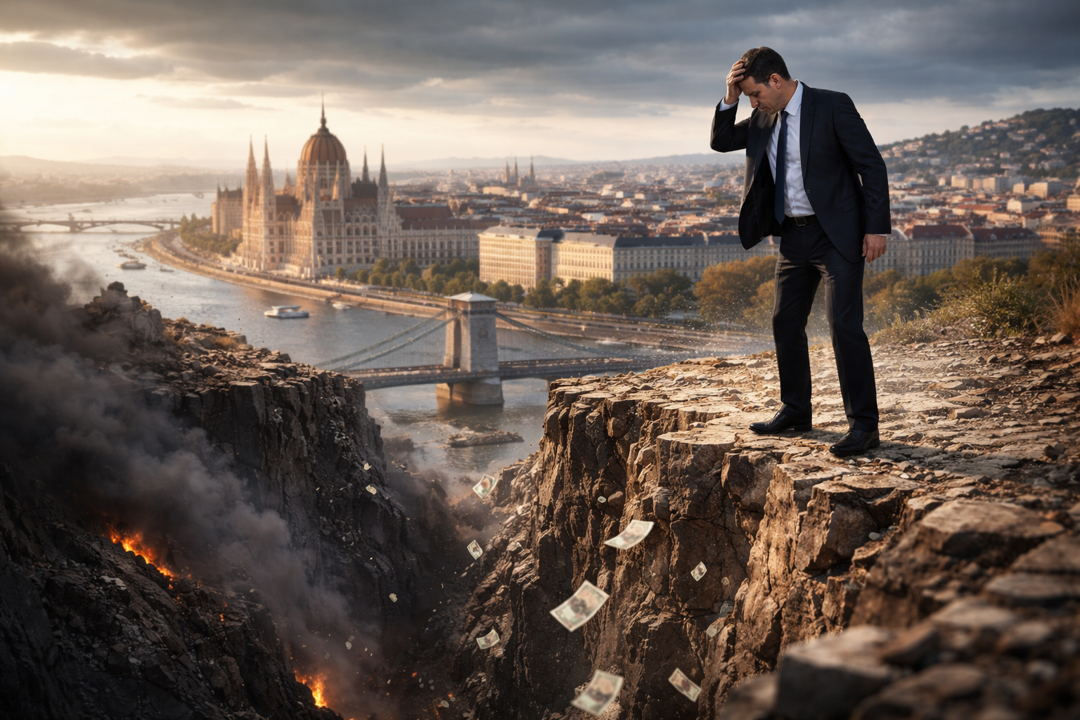 Hongaarse economie dreigt in afgrond te storten na nieuw EU-fondsendebacle