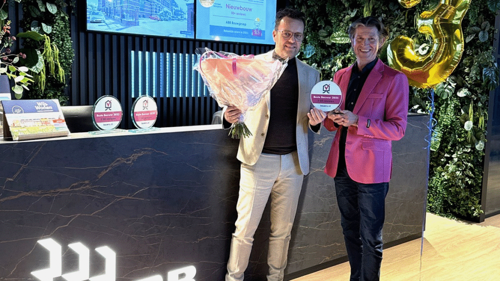 ABB opnieuw uitgeroepen tot beste bouwer van Nederland op basis van klantbeoordelingen