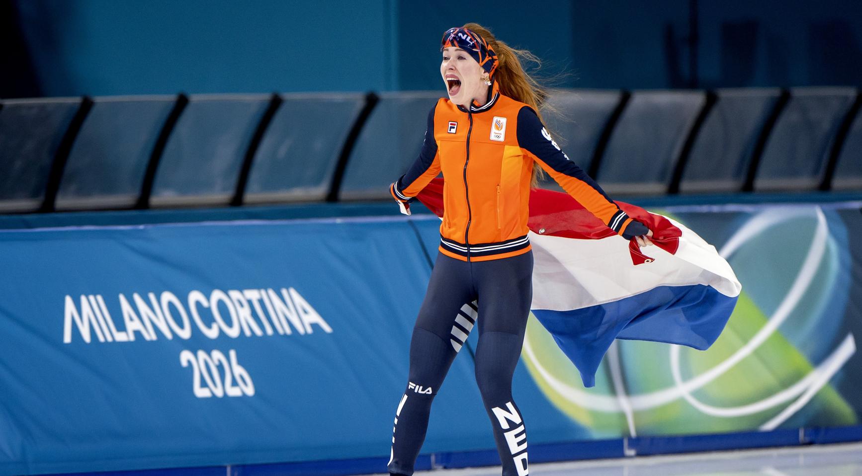 Antoinette Rijpma-de Jong wint olympisch goud op 1500 meter; zevende gouden medaille voor Nederland