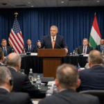 Orban beschuldigt Oekraïne van verkiezingsinmenging tijdens topontmoeting met VS