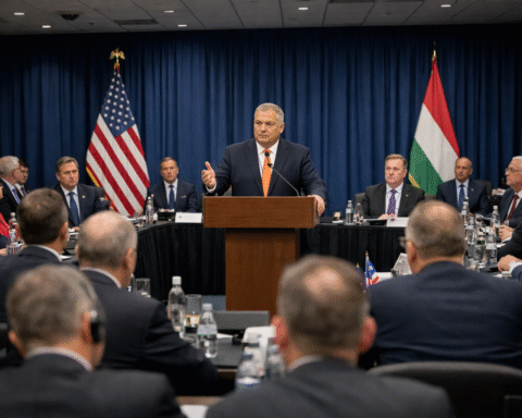 Orban beschuldigt Oekraïne van verkiezingsinmenging tijdens topontmoeting met VS