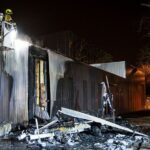 Brand verwoest nieuw poppodium Baroeg in Rotterdam