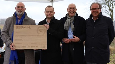 Breeam-NL certificaat uitgereikt aan duurzaam bedrijvenpark Zevenellen in Leudal