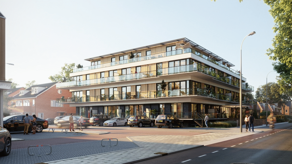 Caransa krijgt groen licht voor transformatie van kantoor naar appartementen in Badhoevedorp