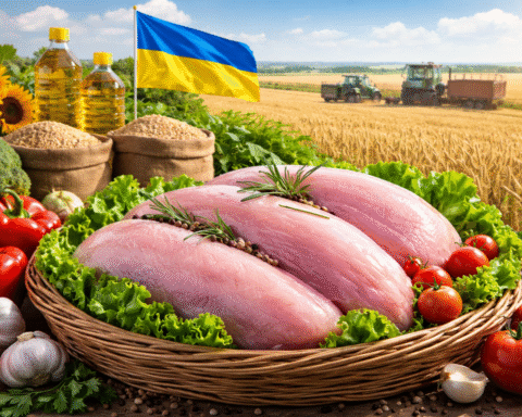Oekraïens kalkoenvlees versterkt Europese voedselzekerheid en marktstabiliteit