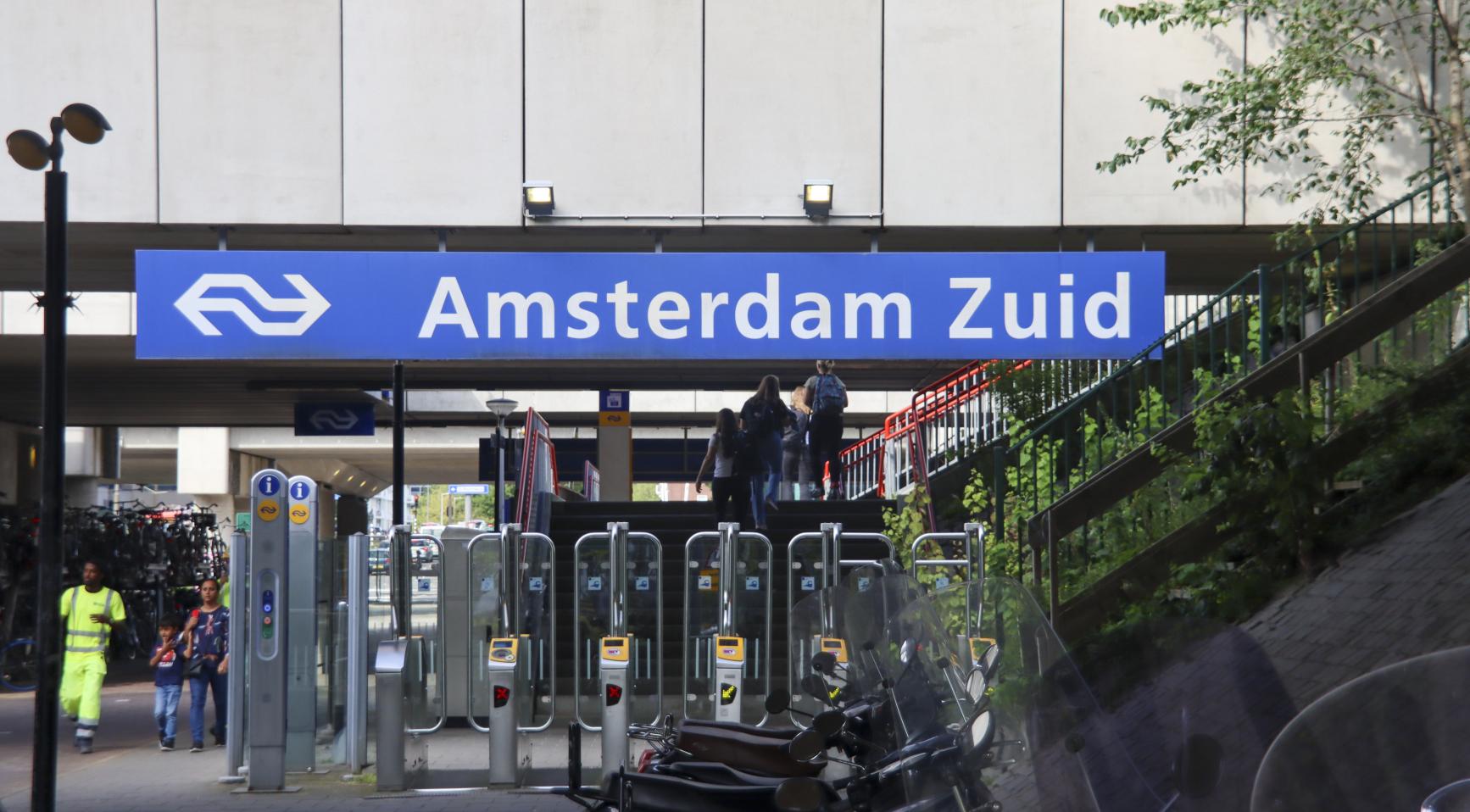 Geen treinen van en naar Amsterdam Zuid op 28 en 1 maart door station werkzaamheden