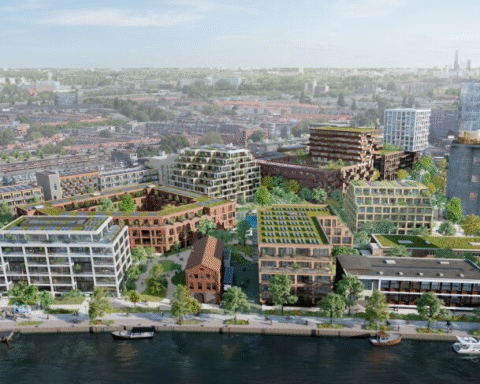 Glasbuurt in Schiedam transformeert van bedrijventerrein naar gemengde woonwijk met 738 woningen